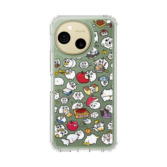 スリムプロテクションケース［ ちみたん - ちみたんがいっぱい - クリア ］