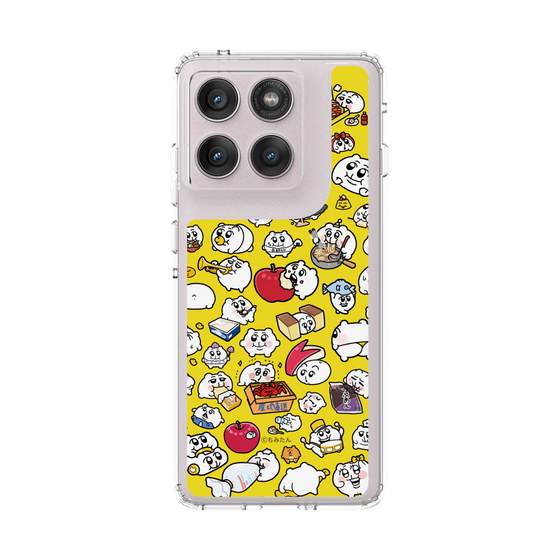 スリムプロテクションケース［ ちみたん - ちみたんがいっぱい - 黄色 ］