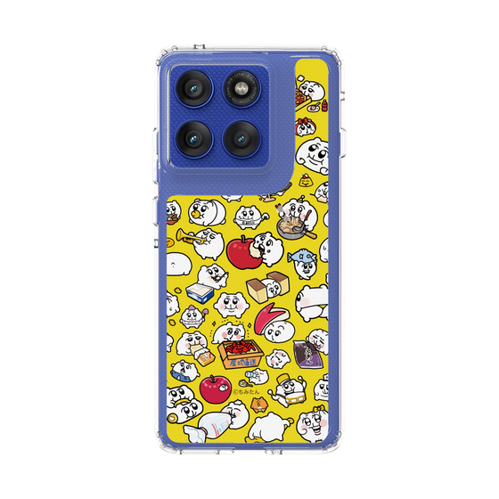 スリムプロテクションケース［ ちみたん - ちみたんがいっぱい - 黄色 ］
