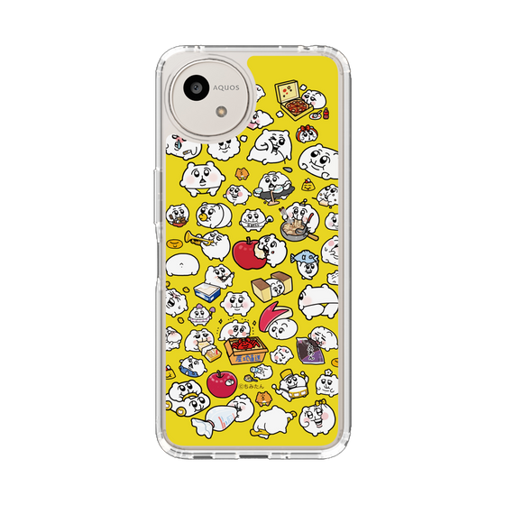 スリムプロテクションケース［ ちみたん - ちみたんがいっぱい - 黄色 ］