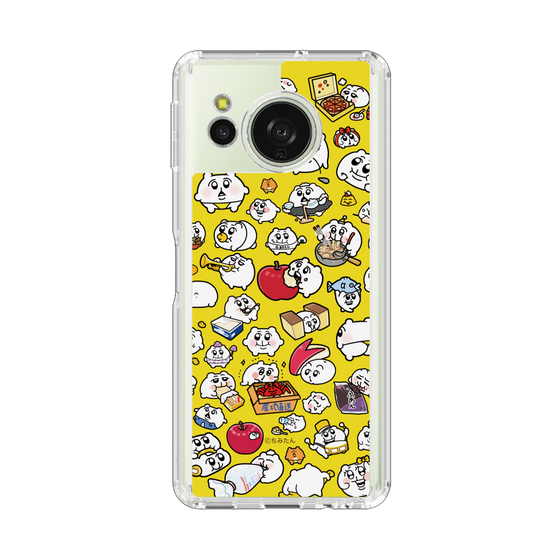 スリムプロテクションケース［ ちみたん - ちみたんがいっぱい - 黄色 ］