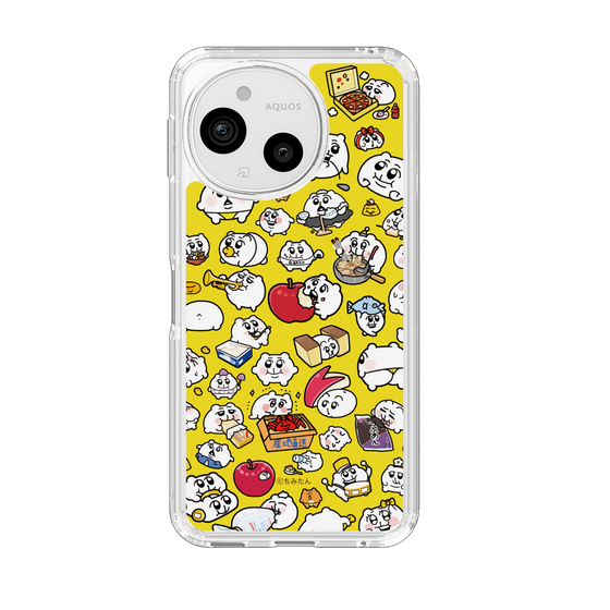 スリムプロテクションケース［ ちみたん - ちみたんがいっぱい - 黄色 ］