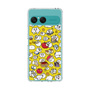 スリムプロテクションケース［ ちみたん - ちみたんがいっぱい - 黄色 ］