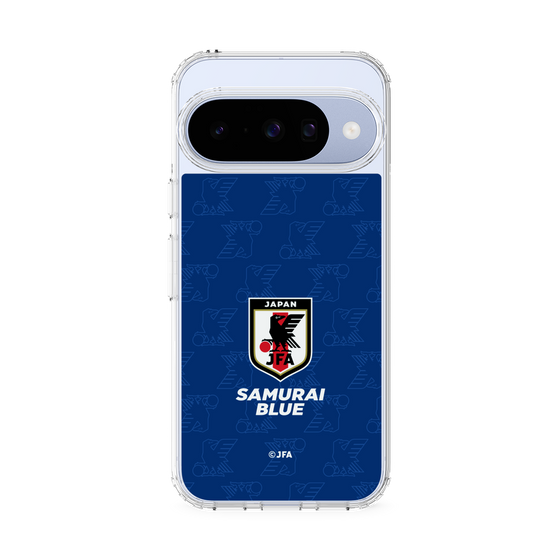 スリムプロテクションケース［ SAMURAI BLUE - エンブレム - パターン ］