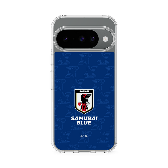 スリムプロテクションケース［ SAMURAI BLUE - エンブレム - パターン ］