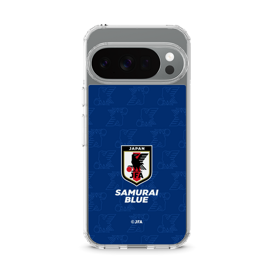 スリムプロテクションケース［ SAMURAI BLUE - エンブレム - パターン ］