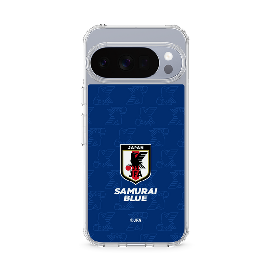 スリムプロテクションケース［ SAMURAI BLUE - エンブレム - パターン ］