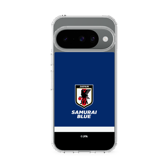 スリムプロテクションケース［ SAMURAI BLUE - エンブレム - ブルー ］