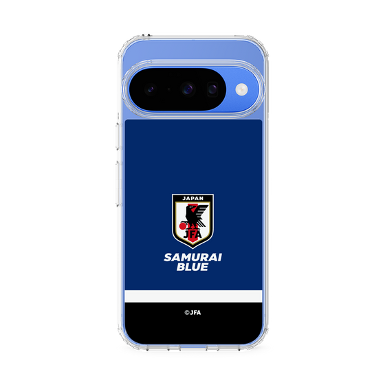 スリムプロテクションケース［ SAMURAI BLUE - エンブレム - ブルー ］