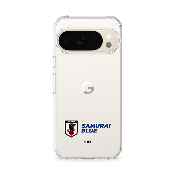スリムプロテクションケース［ SAMURAI BLUE - エンブレム - クリア ］
