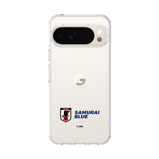 スリムプロテクションケース［ SAMURAI BLUE - エンブレム - クリア ］