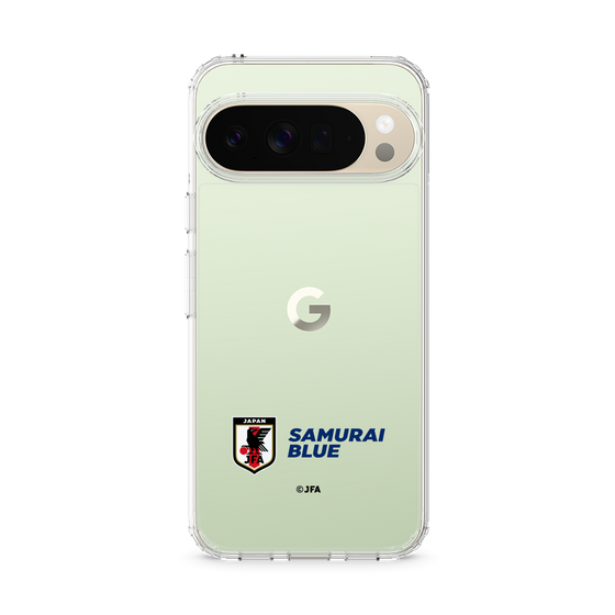 スリムプロテクションケース［ SAMURAI BLUE - エンブレム - クリア ］