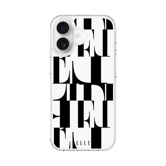 スリムプロテクションケース［ ELLE - カットロゴ ］