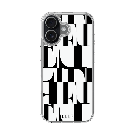 スリムプロテクションケース［ ELLE - カットロゴ ］