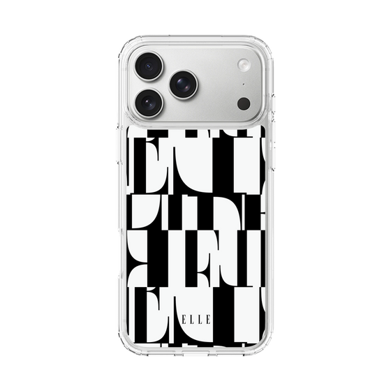 スリムプロテクションケース［ ELLE - カットロゴ ］