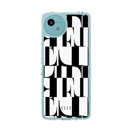 スリムプロテクションケース［ ELLE - カットロゴ ］