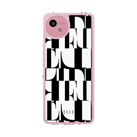 スリムプロテクションケース［ ELLE - カットロゴ ］