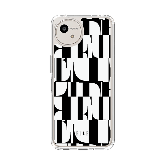 スリムプロテクションケース［ ELLE - カットロゴ ］