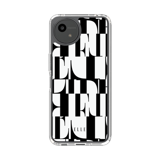 スリムプロテクションケース［ ELLE - カットロゴ ］