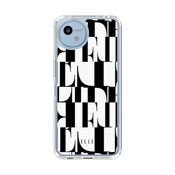 スリムプロテクションケース［ ELLE - カットロゴ ］