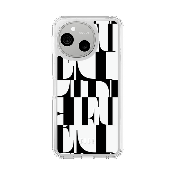 スリムプロテクションケース［ ELLE - カットロゴ ］