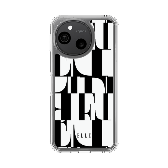 スリムプロテクションケース［ ELLE - カットロゴ ］