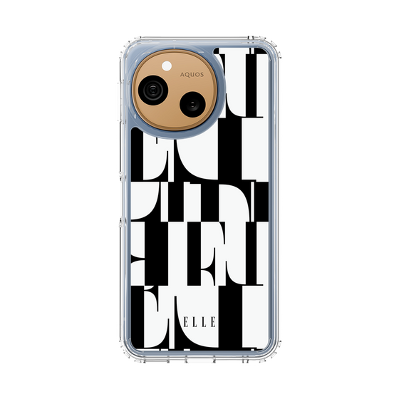 スリムプロテクションケース［ ELLE - カットロゴ ］