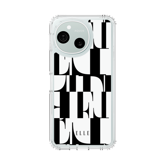 スリムプロテクションケース［ ELLE - カットロゴ ］