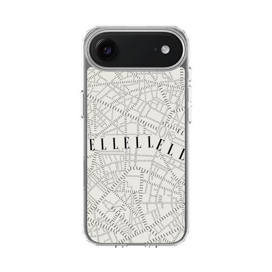スリムプロテクションケース［ ELLE - マップ ］