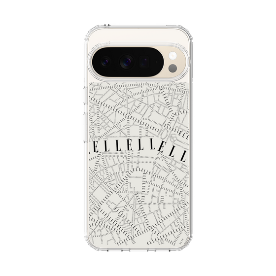 スリムプロテクションケース［ ELLE - マップ ］
