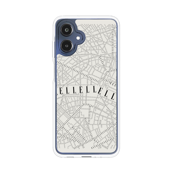 スリムプロテクションケース［ ELLE - マップ ］