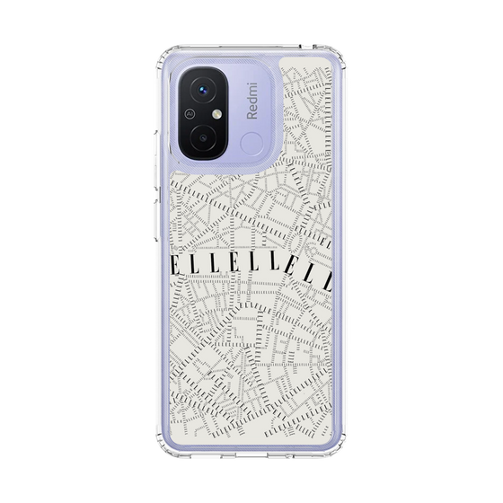 スリムプロテクションケース［ ELLE - マップ ］