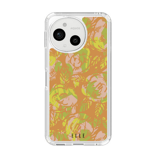 スリムプロテクションケース［ ELLE - ガーデン ］