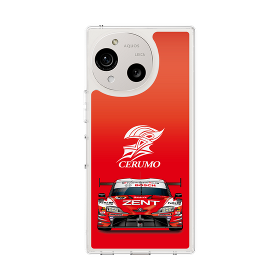 スリムプロテクションケース［ CERUMO - ZENT CERUMO GR Supra front - Red ］