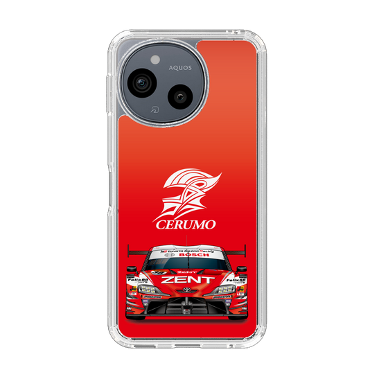 スリムプロテクションケース［ CERUMO - ZENT CERUMO GR Supra front - Red ］