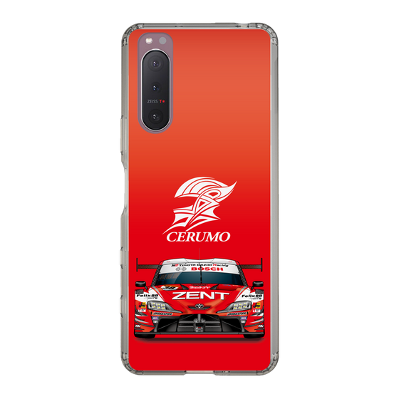 スリムプロテクションケース［ CERUMO - ZENT CERUMO GR Supra front - Red ］
