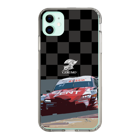 スリムプロテクションケース［ CERUMO - ZENT CERUMO GR Supra running - Checkered ］