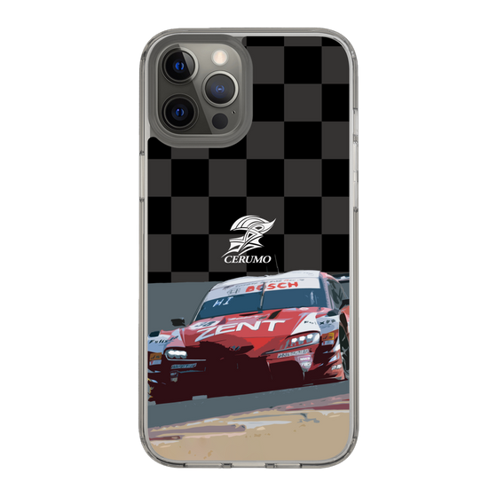 スリムプロテクションケース［ CERUMO - ZENT CERUMO GR Supra running - Checkered ］