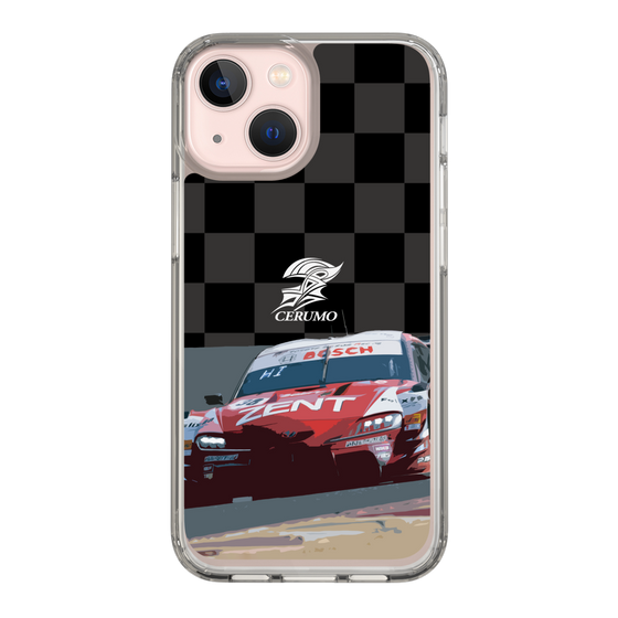 スリムプロテクションケース［ CERUMO - ZENT CERUMO GR Supra running - Checkered ］