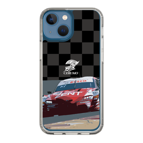 スリムプロテクションケース［ CERUMO - ZENT CERUMO GR Supra running - Checkered ］