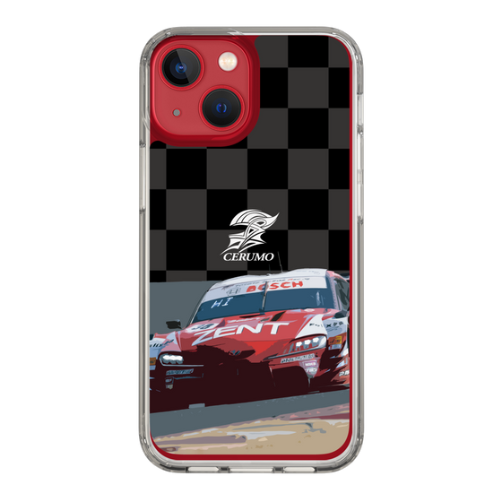 スリムプロテクションケース［ CERUMO - ZENT CERUMO GR Supra running - Checkered ］
