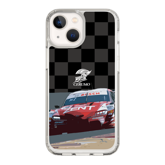 スリムプロテクションケース［ CERUMO - ZENT CERUMO GR Supra running - Checkered ］