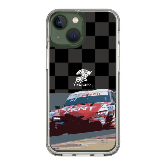 スリムプロテクションケース［ CERUMO - ZENT CERUMO GR Supra running - Checkered ］