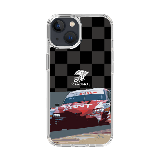 スリムプロテクションケース［ CERUMO - ZENT CERUMO GR Supra running - Checkered ］