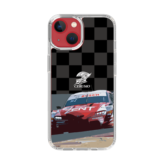 スリムプロテクションケース［ CERUMO - ZENT CERUMO GR Supra running - Checkered ］