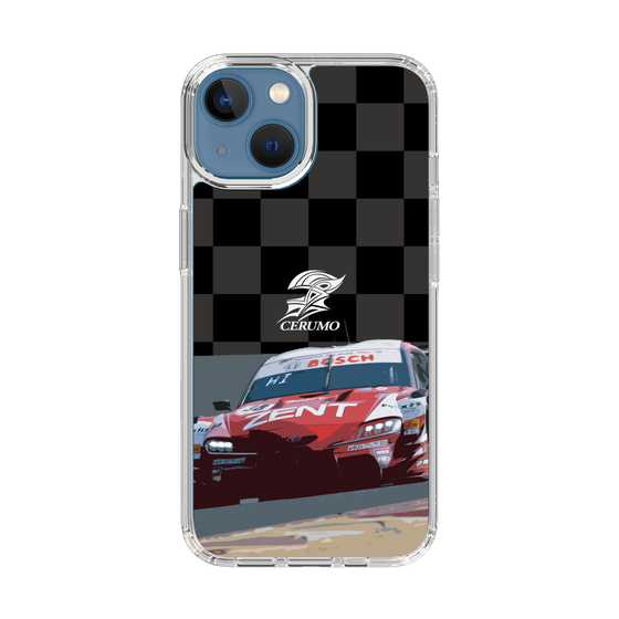 スリムプロテクションケース［ CERUMO - ZENT CERUMO GR Supra running - Checkered ］