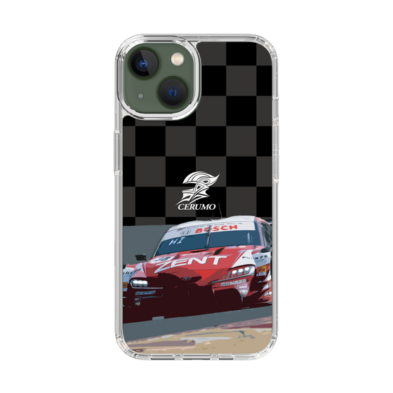 スリムプロテクションケース［ CERUMO - ZENT CERUMO GR Supra running - Checkered ］