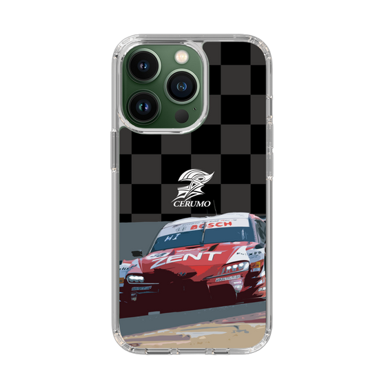 スリムプロテクションケース［ CERUMO - ZENT CERUMO GR Supra running - Checkered ］