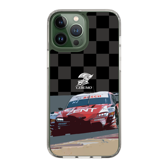 スリムプロテクションケース［ CERUMO - ZENT CERUMO GR Supra running - Checkered ］