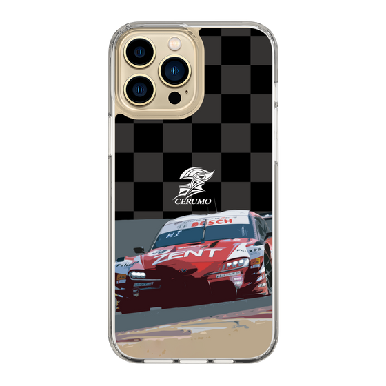 スリムプロテクションケース［ CERUMO - ZENT CERUMO GR Supra running - Checkered ］